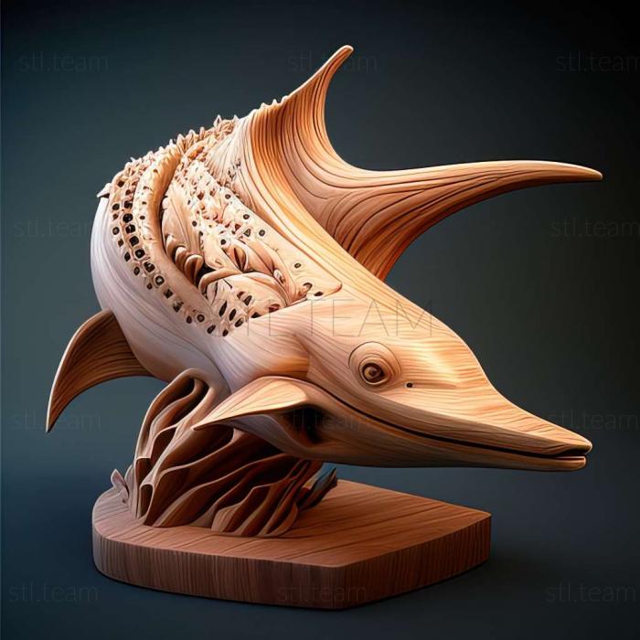 3D модель Nototodarus hawaiiensis (STL)